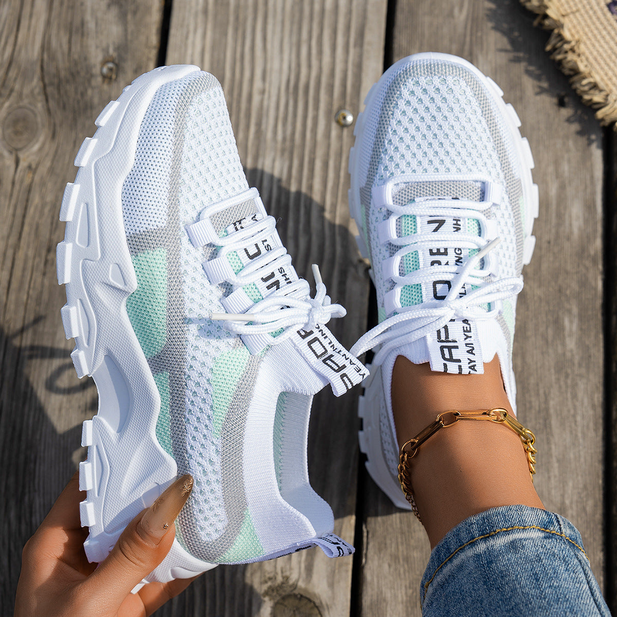 Sneakers Dam – Flyknit Andningsbara Löparskor & Vardagsskor