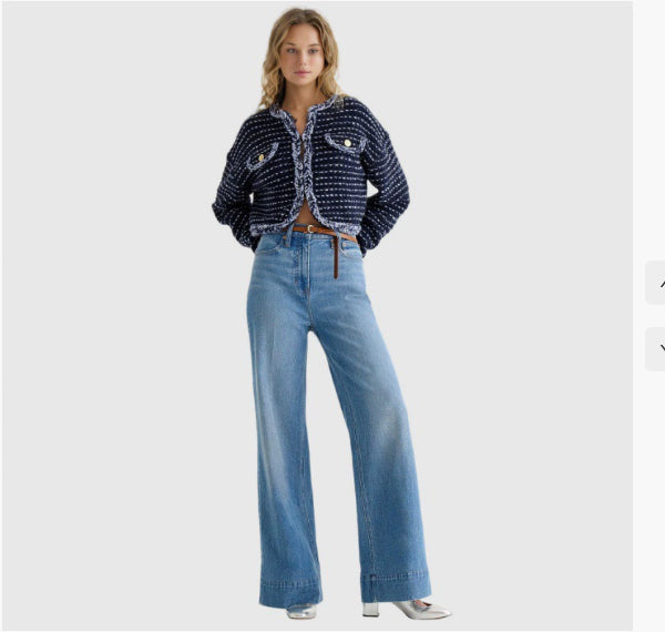 Elastiska Jeans för Dam – Lösa & Bekväma Vardagsjeans