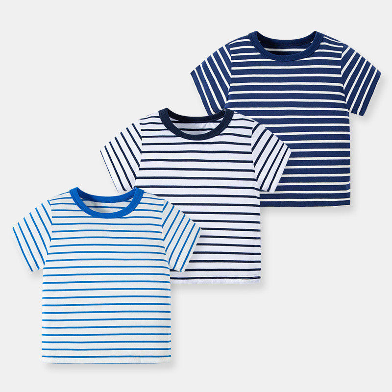 Randig T-shirt – sval och stilren
