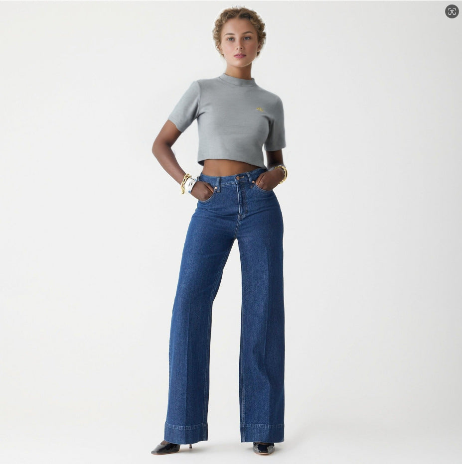 Elastiska Jeans för Dam – Lösa & Bekväma Vardagsjeans