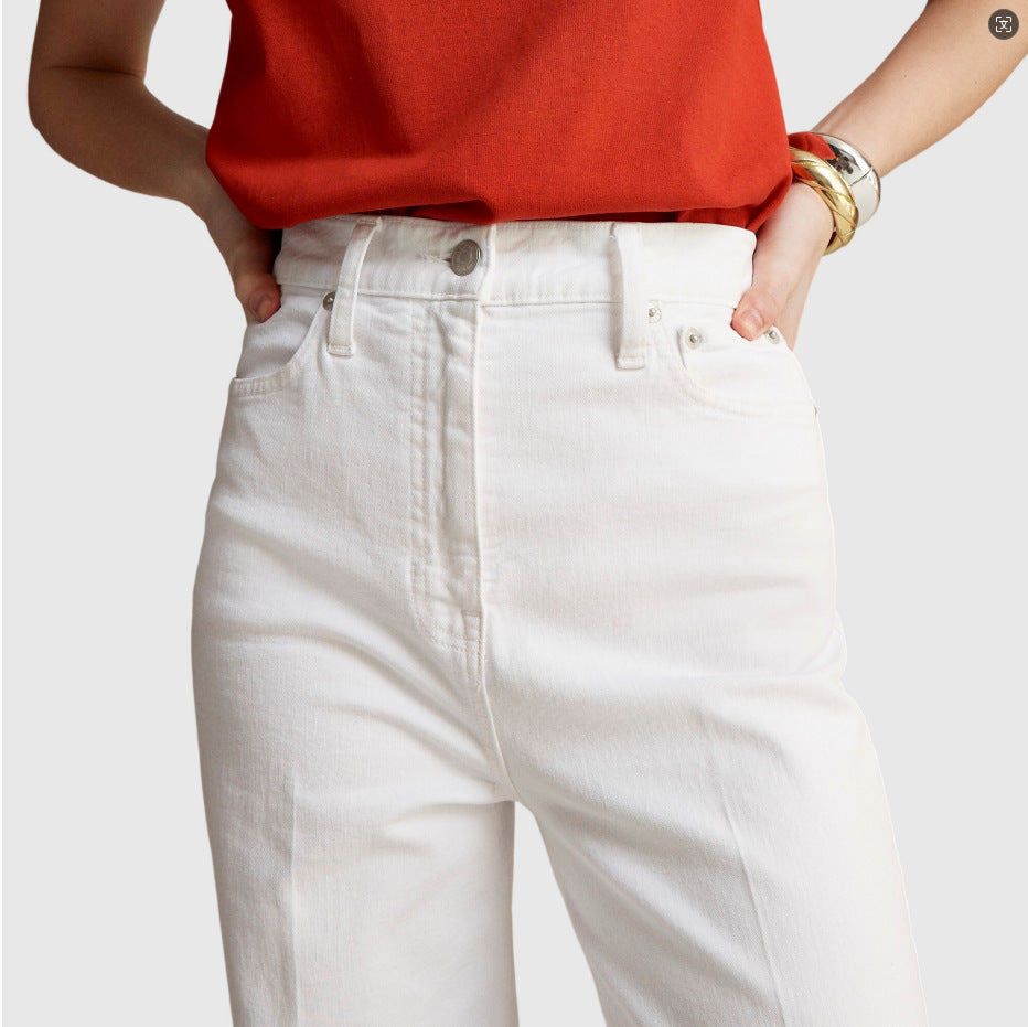 Elastiska Jeans för Dam – Lösa & Bekväma Vardagsjeans