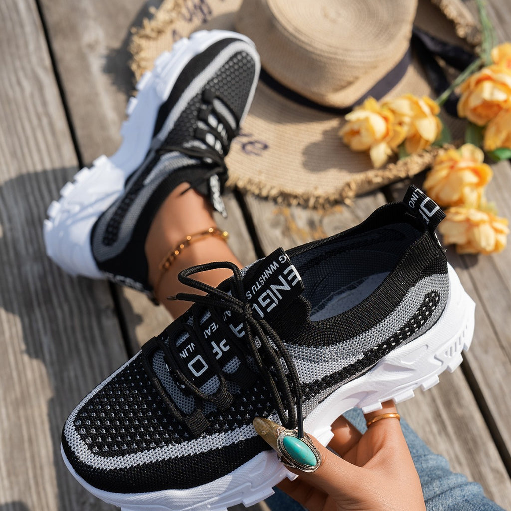 Sneakers Dam – Flyknit Andningsbara Löparskor & Vardagsskor