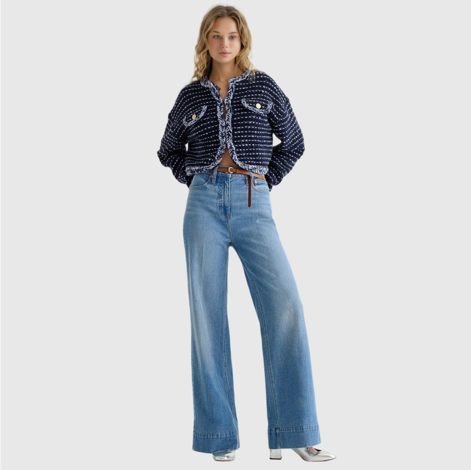 Elastiska Jeans för Dam – Lösa & Bekväma Vardagsjeans