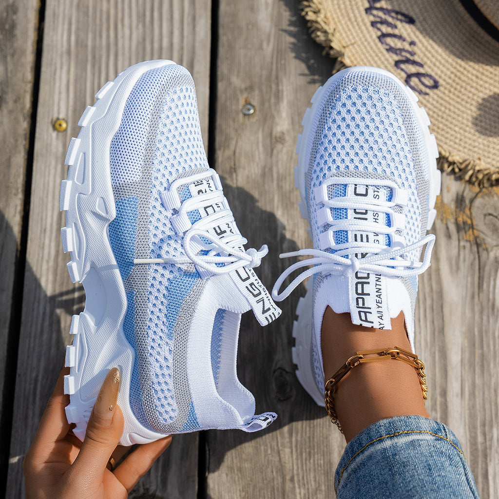 Sneakers Dam – Flyknit Andningsbara Löparskor & Vardagsskor